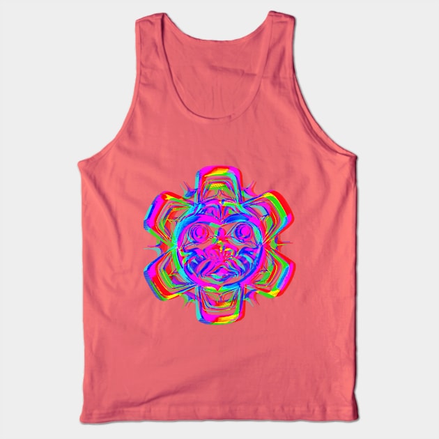 aztec sun god Tank Top by indusdreaming